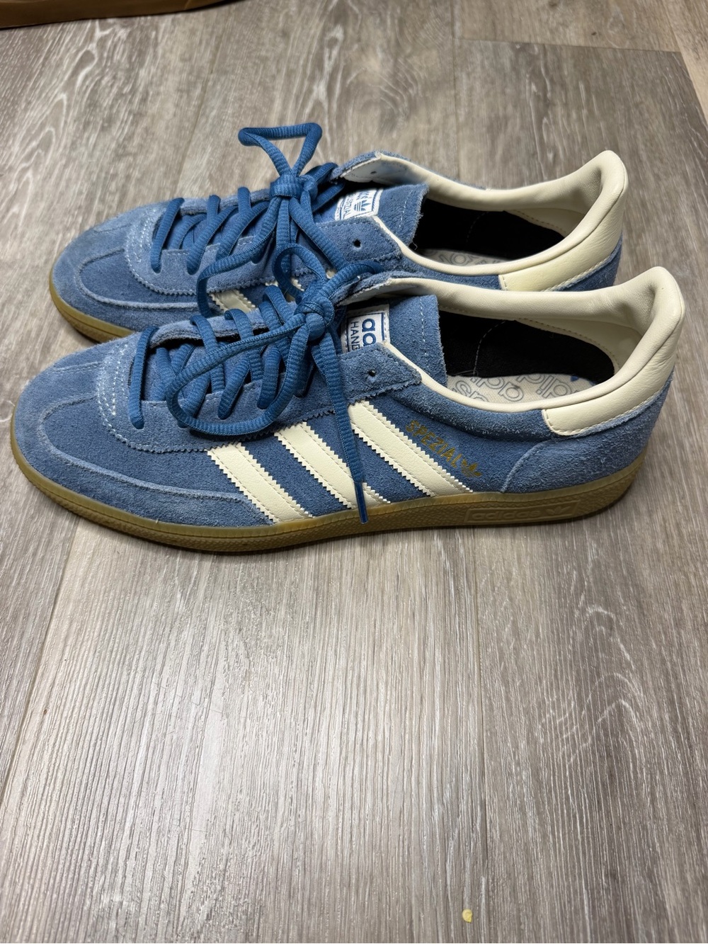 Adidas Handball Spezial Shoes Originals Sneakers Core Blue/Cream
